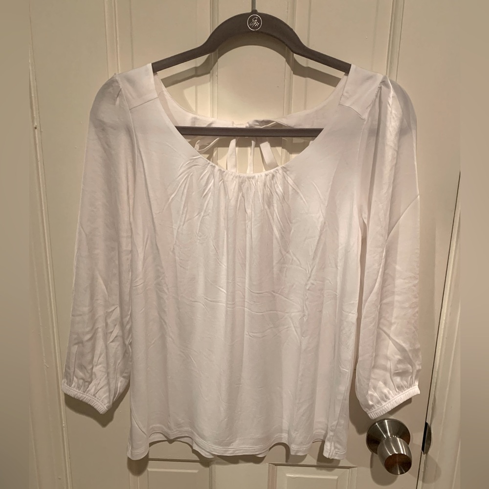 Banana Republic Mixed Media Top